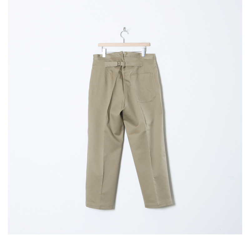 COMOLI (コモリ) コットンチノ オーバーパンツ