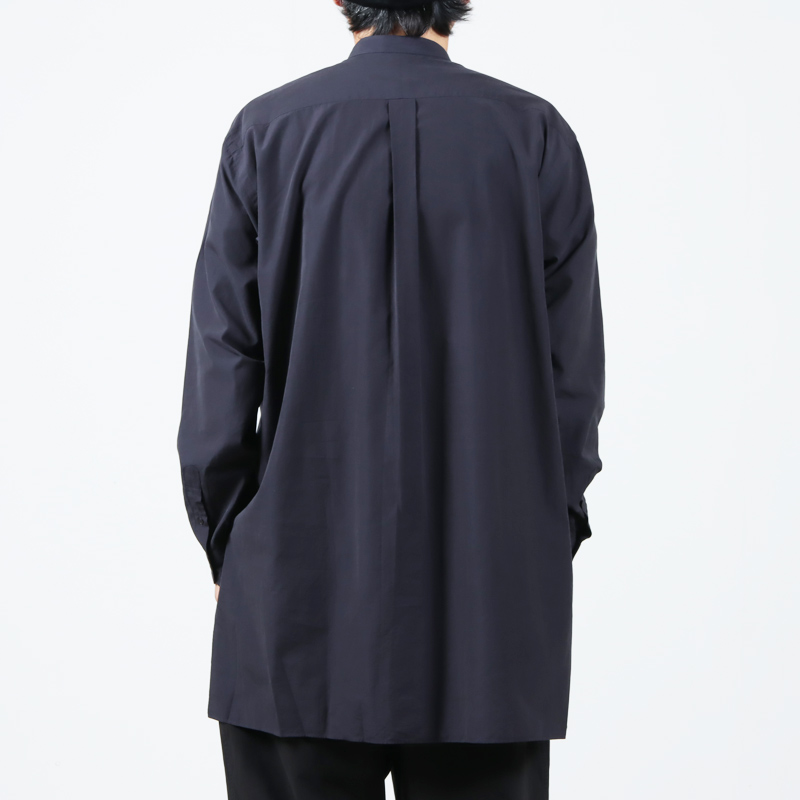 COMOLI (コモリ) バンドカラーシャツ