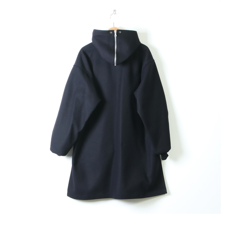 COMOLI (コモリ) メルトン フーデッドコート