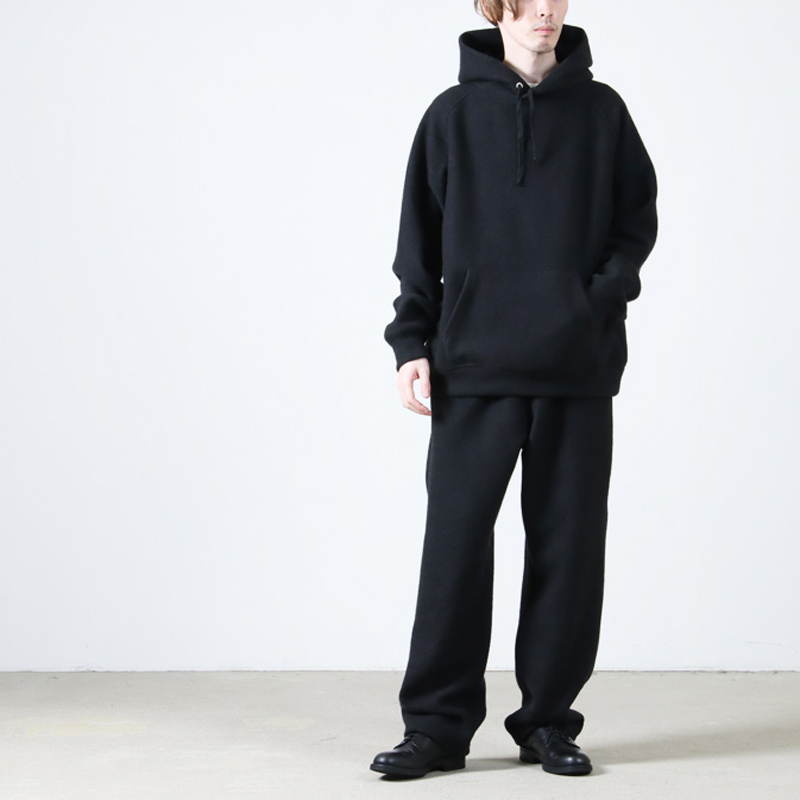 COMOLI (コモリ) ウールフェルト パーカ