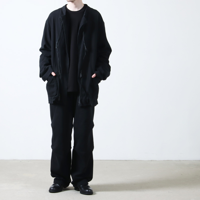 COMOLI (コモリ) コットンジャージ スタンドカラージャケット