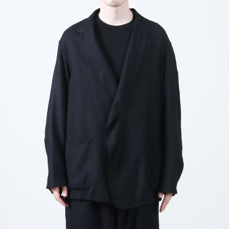 COMOLI (コモリ) カシミヤシルク 製品染ジャケット