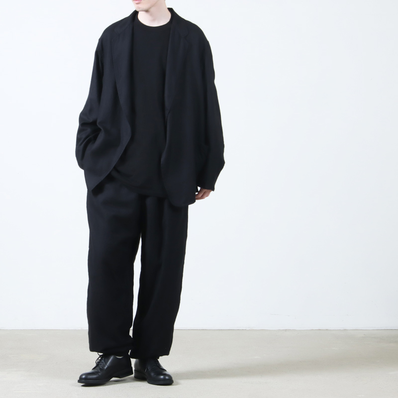 COMOLI (コモリ) カシミヤシルク 製品染ジャケット