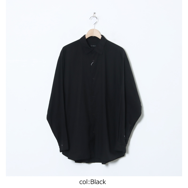 COMOLI (コモリ) KHADIコットンWレイヤー コモリシャツ