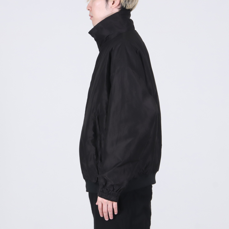 COMOLI (コモリ) コットンシルク トラックジャケット