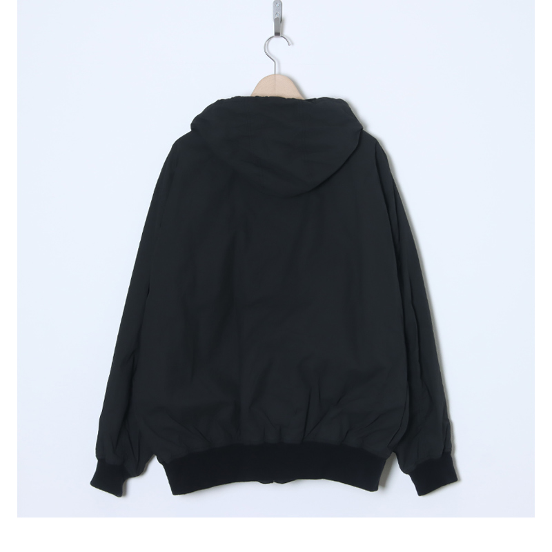 COMOLI (コモリ) コットンナイロン ジップパーカ