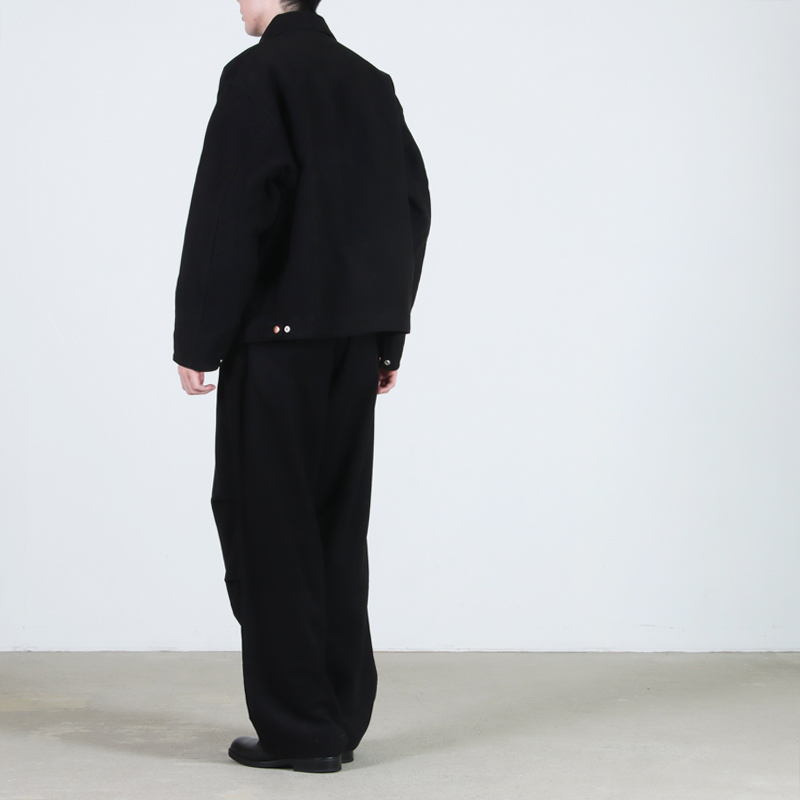 COMOLI (コモリ) モールスキン ジップショートジャケット