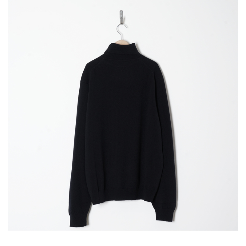 COMOLI (コモリ) SCOTT&CHARTERS別注 タートルネックニット