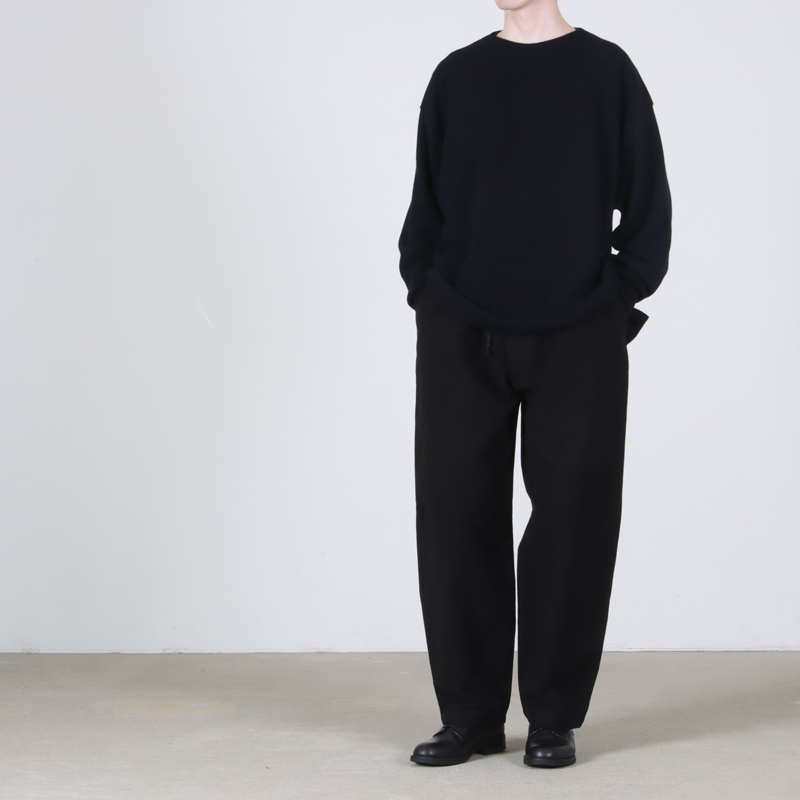 COMOLI (コモリ) モールスキン ドローストリングパンツ