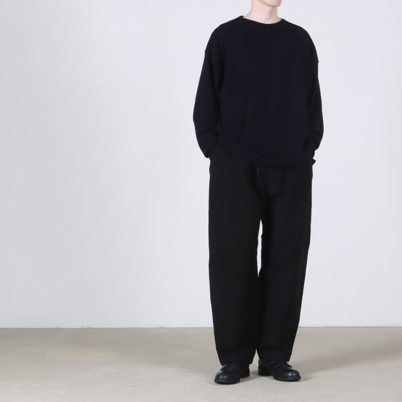 COMOLI (コモリ) モールスキン ドローストリングパンツ