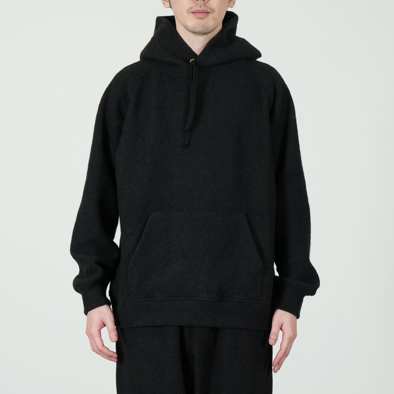 COMOLI (コモリ) ウールフェルト パーカ