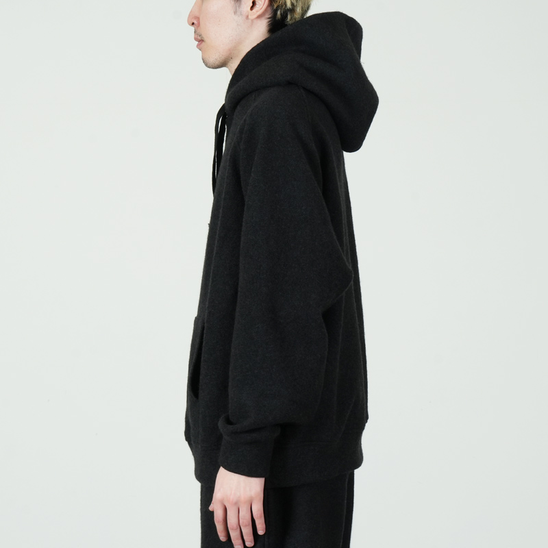 COMOLI (コモリ) ウールフェルト パーカ