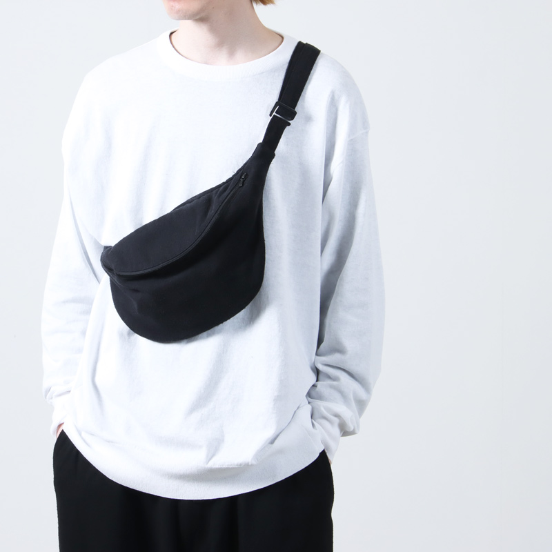 COMOLI (コモリ) シルクネップ ウエストバッグ