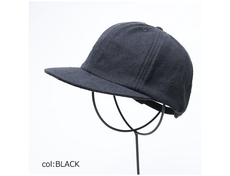COMOLI (コモリ) シルクネップ キャップ