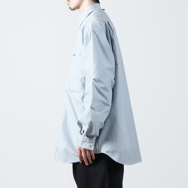 DAIWA PIER39 (ダイワピア39) TECH REGULAR COLLAR SHIRT L/S STRIPE