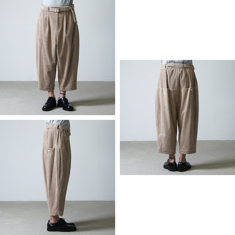 Dulcamara (ドゥルカマラ) コーデュロイベルトワイドPT