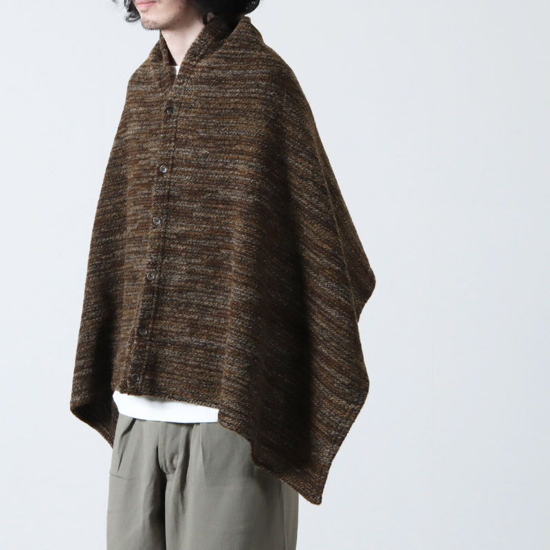 ENGINEERED GARMENTS (エンジニアードガーメンツ) Button Shawl -Poly