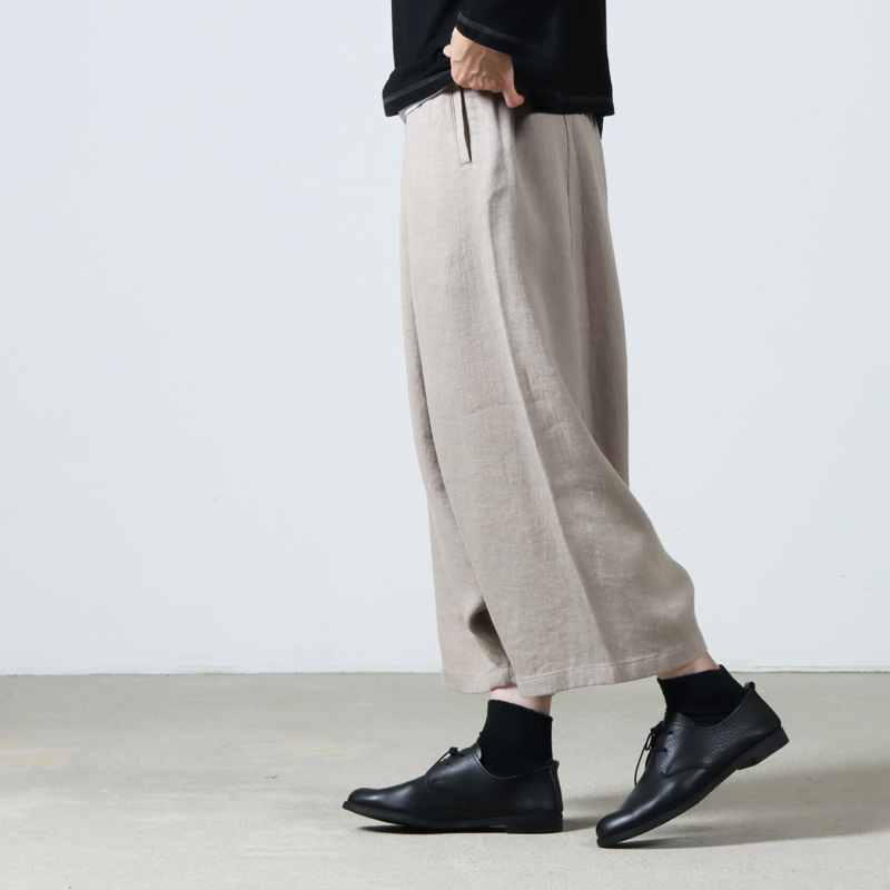 evameva (エヴァムエヴァ) linen sarrouel pants / リネンサルエルパンツ