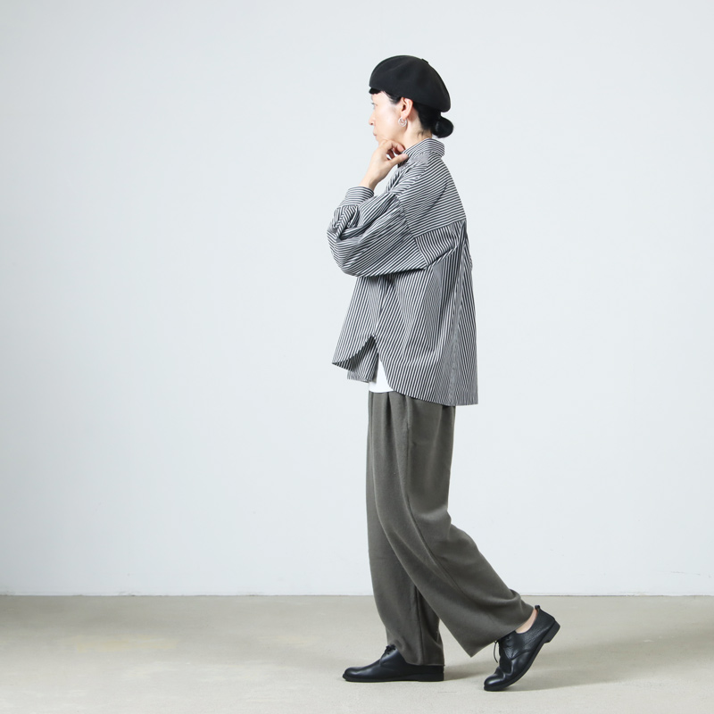 evameva (エヴァムエヴァ) cashmere pants / カシミヤ パンツ