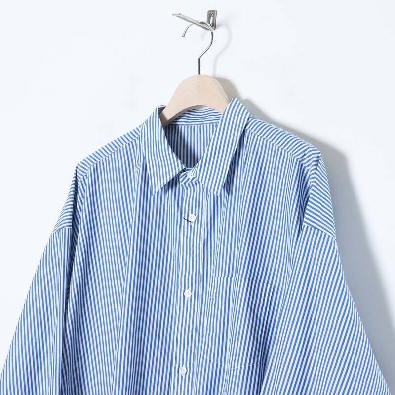 Fresh Service (フレッシュサービス) CORPORATE STRIPE REGULAR COLLAR