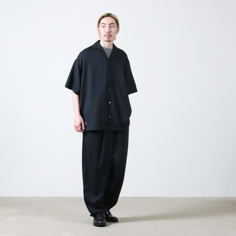 Fresh Service (フレッシュサービス) COOLFIBER OPEN COLLAR S/S SHIRT