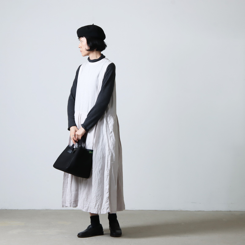 Gauze (ガーゼ) スリーブレスプリーツ2WAYワンピース