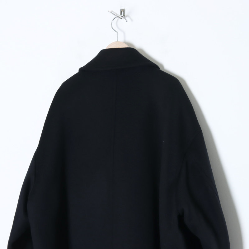 Graphpaper (グラフペーパー) Light Melton Shawl Collar Coat