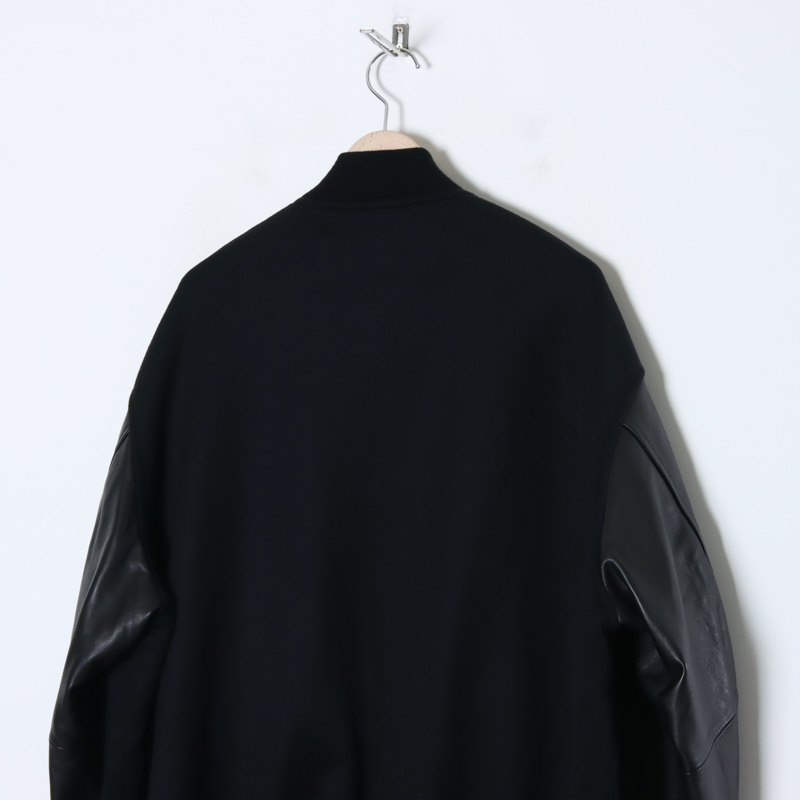 Graphpaper (グラフペーパー) Light Melton Stadium Jacket / ライト