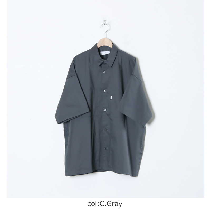 Graphpaper (グラフペーパー) Solotex Twill S/S Oversized Box Shirt