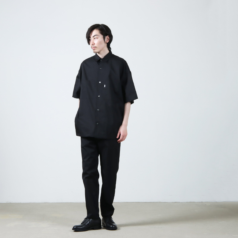 Graphpaper (グラフペーパー) Solotex Twill S/S Oversized Box Shirt