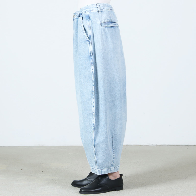 HARVESTY (ハーベスティ) ビッグデニム サーカスパンツ 10oz DENIM