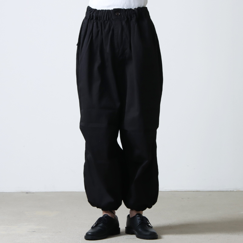 HARVESTY (ハーベスティ) オーバーパンツ 60/2ギャバ