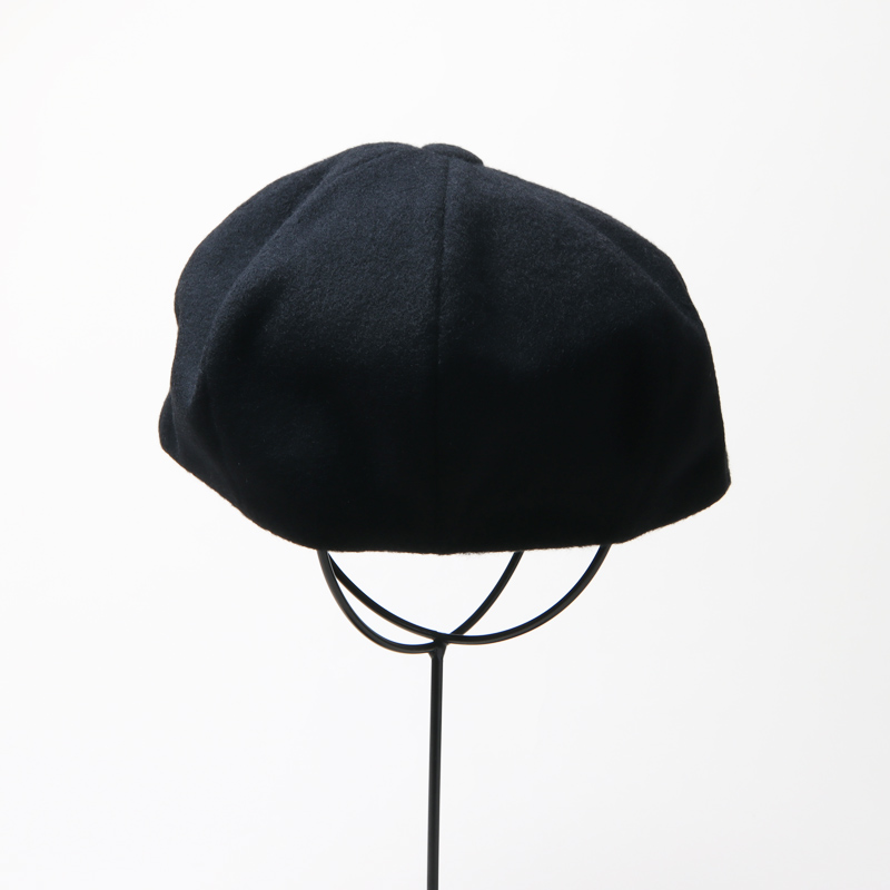 KIJIMA TAKAYUKI (キジマタカユキ) WOOL MELTON CASQUETTE / ウール