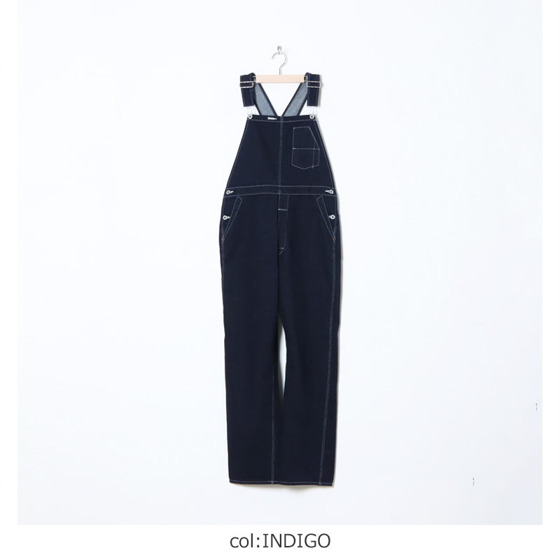 LENO (リノ) OVERALLS INDIGO / オーバーオール