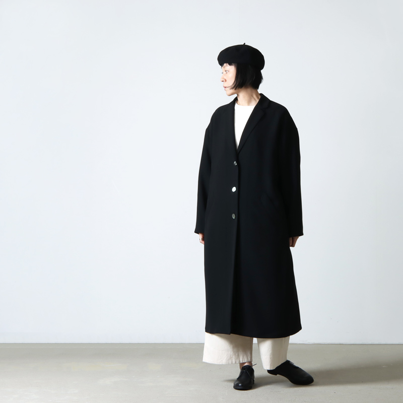 mizuiro ind (ミズイロインド) ワイドテーラードコート