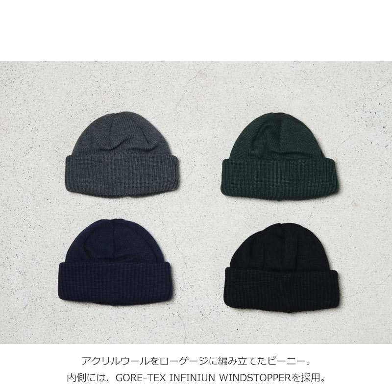 nanamica (ナナミカ) GORE-TEX INFINIUM Beanie / ゴアテックス