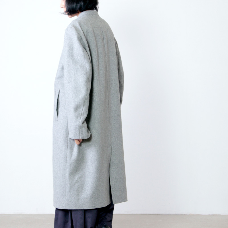 美品】NO CONTROL AIR ウール100%ロングコート N44サイズ NO CONTROL