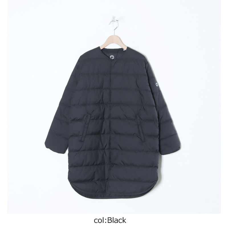 ORCIVAL (オーシバル) ROUND NECK LONG COAT / ラウンドネックロングコート