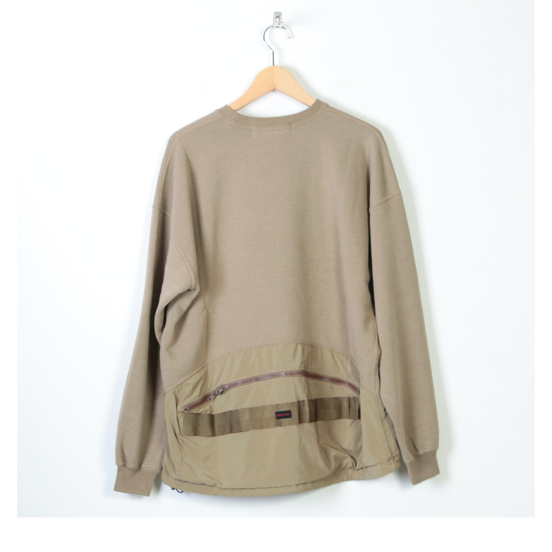 REMI RELIEF (レミレリーフ) ×BRIEFING T/C 裏起毛スウェットクルー