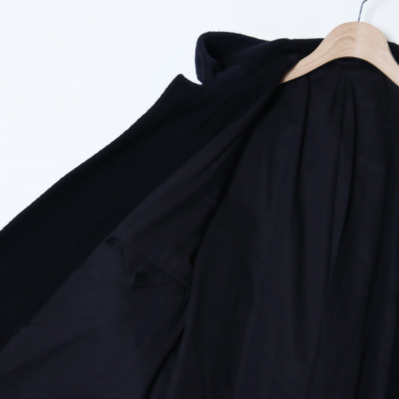 blurhmsROOTSTOCK (ブラームス ルーツストック) Wool Melton Duffle