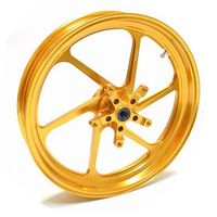 鍛造ホイール前後セット FG506 ゴールド CBR250R/RA - バイク