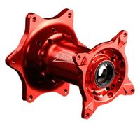 アステライトハブ フロント ブラック YZ125/250(02-)・YZ250F/450F(02