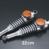 リアショック Z1(ショート)赤リフレクター - バイク