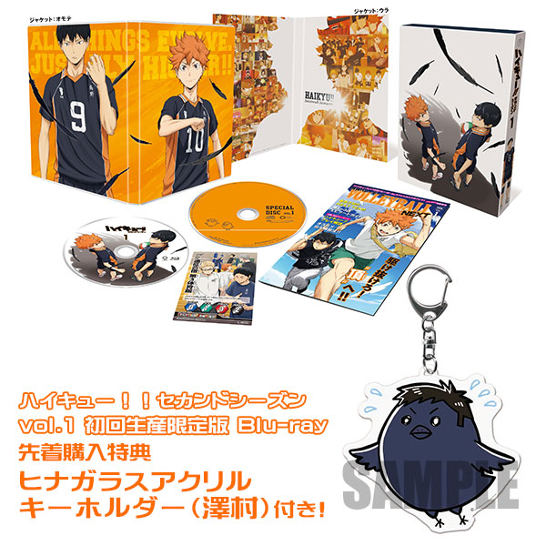 DVDハイキュー!!セカンドシーズン初回生産限定版全9巻セット