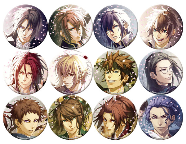 オトメイト プレミアム缶バッジコレクション 薄桜鬼 真改 vol.1 12個