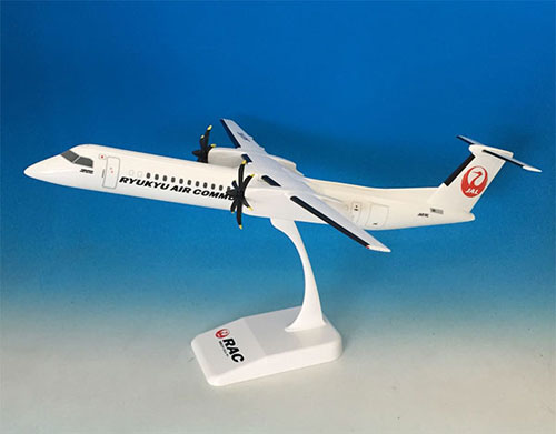 デスクトップモデル 1/100 RAC 琉球エアコミューター DHC-8-400 JA81RC