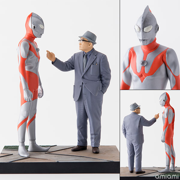 1/12スケール 円谷英二氏とウルトラマン ポリストーン スタチュー[ケン