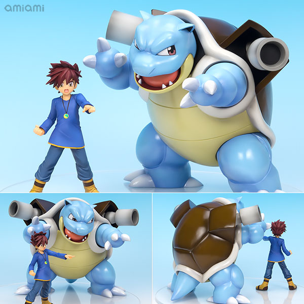 G.E.M.シリーズ ポケットモンスター シゲル＆カメックス 完成品フィギュア