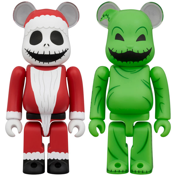 BE＠RBRICK SANTA JACK ＆ OOGIE BOOGIE 2PCS SET 『NIGHTMARE BEFORE