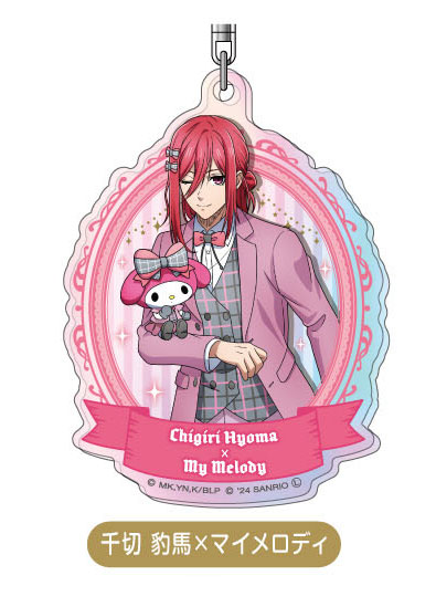 アクリルキーホルダー オーロラTYPE ブルーロック×サンリオ